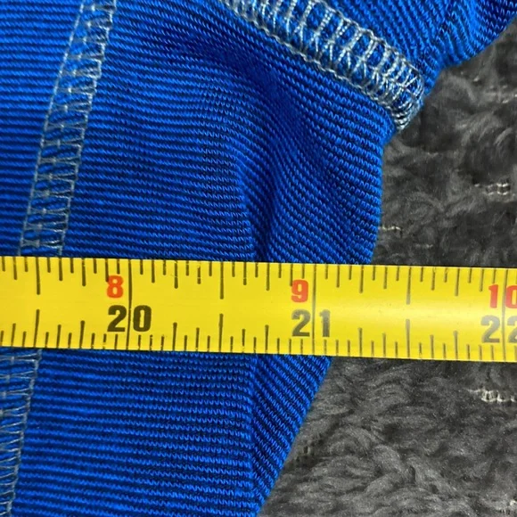 Hind 24/7 run Long sleeve three-quarter performance top blue black 3M large - Picture 14 of 14